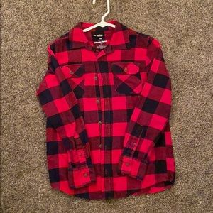 Red and black flannel